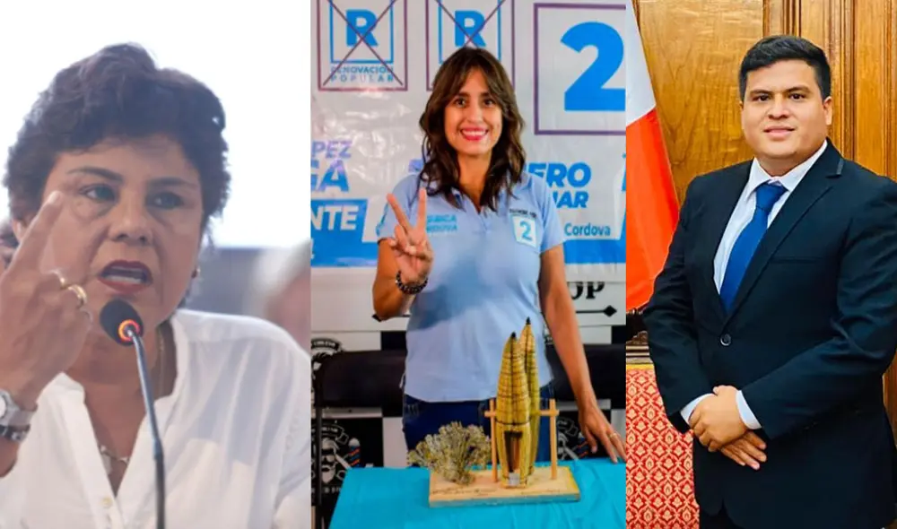 Los tres congresistas decidieron dejar la bancada con la que llegaron al Parlamento. Foto: composición