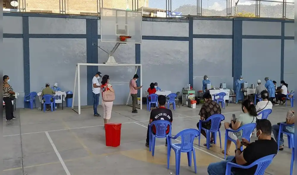 Provincia de Jaén continúa con proceso de vacunación. Foto: Disa Jaén Provincia de Jaén continúa con proceso de vacunación. Foto: Disa Jaén