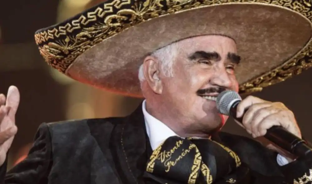 Vicente Fernández se encuentra internado, pero permanece estable. Foto: Vicente Fernández/ Instagram