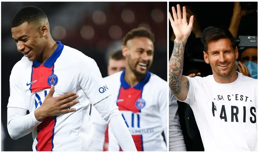 El PSG tendría un ataque demoledor con Mbappé, Neymar y Messi esta temporada. Foto: AFP El PSG tendría un ataque demoledor con Mbappé, Neymar y Messi esta temporada. Foto: AFP