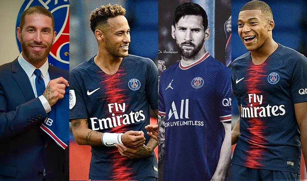 PSG se refuerza con todo en esta temporada. Foto: PSG/AFP/Twitter