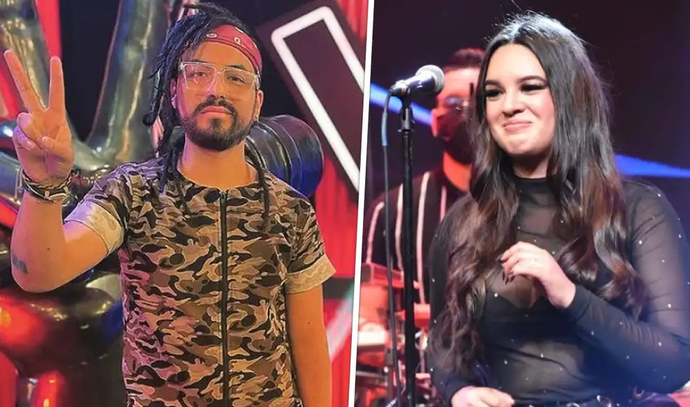 Iván MC elogió el talento de Paula Leonardi, a quien le ganó una reñida batalla en La voz Perú. Foto: composición/ Instagram Iván MC elogió el talento de Paula Leonardi, a quien le ganó una reñida batalla en La voz Perú. Foto: composición/ Instagram