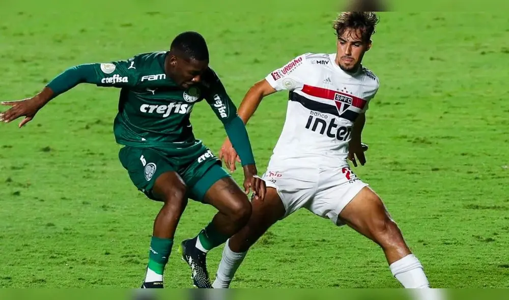 Palmeiras vs. Sao Paulo se verá desde las 7.30 p. m. (hora peruana). Foto: EFE