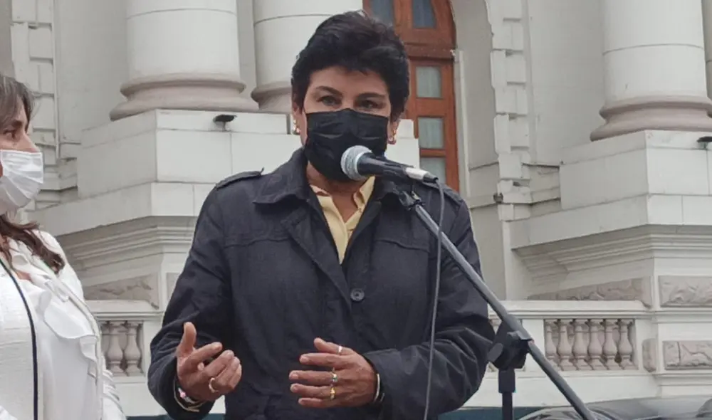 Norma Yarrow ahora forma parte de la bancada Avanza País. Foto: Jessica Merino/URPI-LR Norma Yarrow ahora forma parte de la bancada Avanza País. Foto: Jessica Merino/URPI-LR