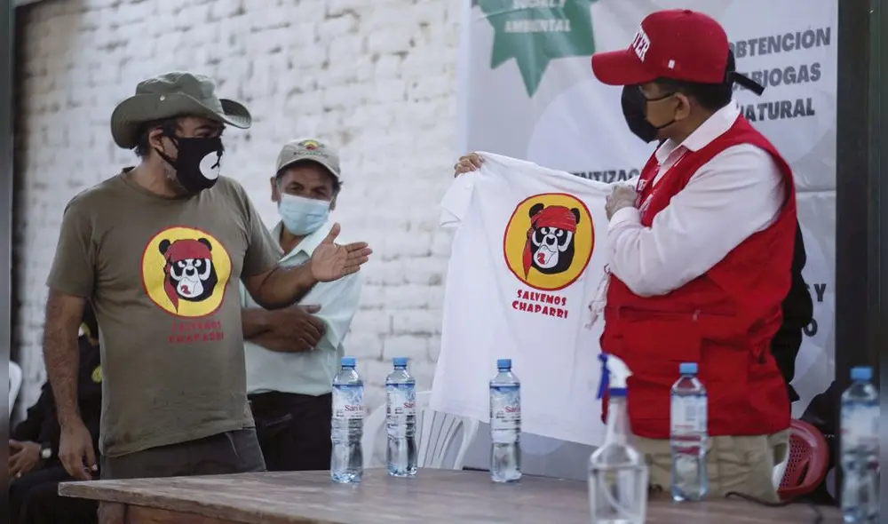 Funcionario visitó la comunidad campesina Muchik Santa Catalina de Chongoyape. Foto: difusión