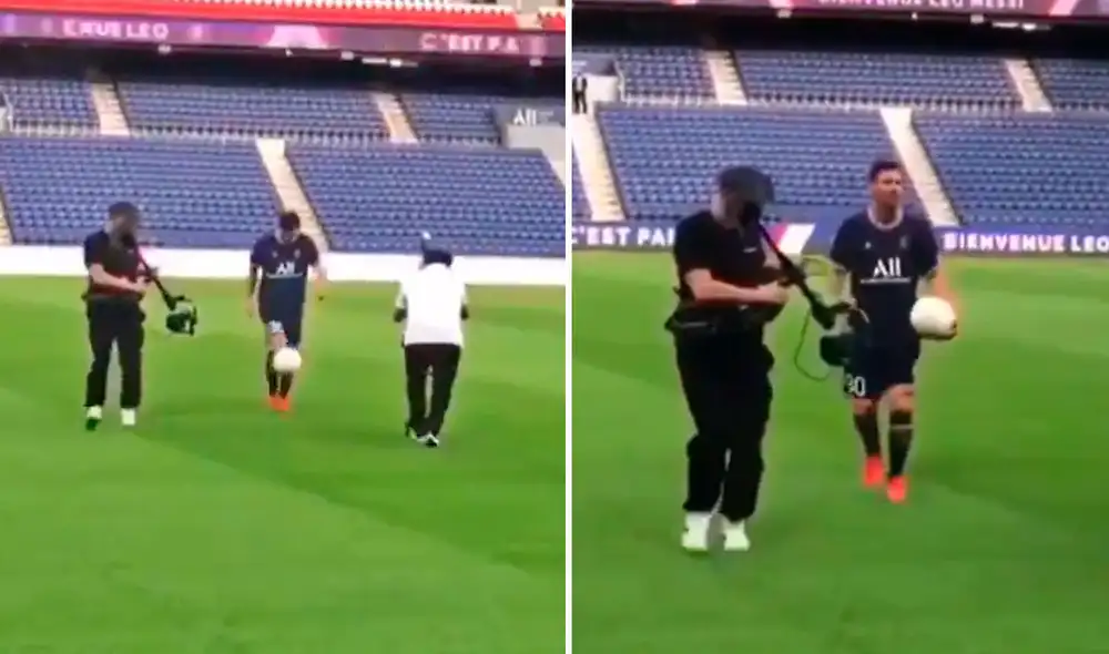 Lionel Messi llega al PSG luego de 21 años en el FC Barcelona: Foto: captura de video Sport Center