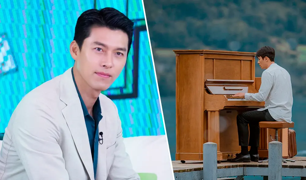 Debido a su personaje en CLOY, Hyun Bin tuvo que recordar la habilidad que aprendió cuando era niño. Foto: composición VAST/tvN