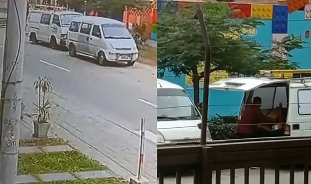 Hampones fueron captados por las cámaras de seguridad cuando cometían su fechoría. Foto: captura de video