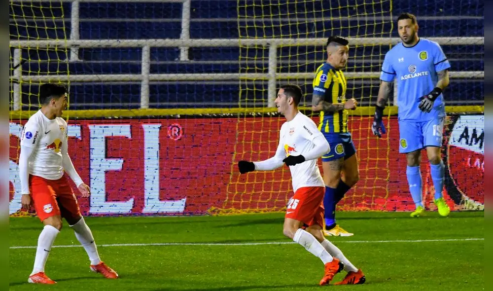 Bragantino se impone por 3-1 en el Gigante de Arroyito por los cuartos de final de la Copa Sudamericana. Foto: twitter/ESPN Bragantino se impone por 3-1 en el Gigante de Arroyito por los cuartos de final de la Copa Sudamericana. Foto: twitter/ESPN