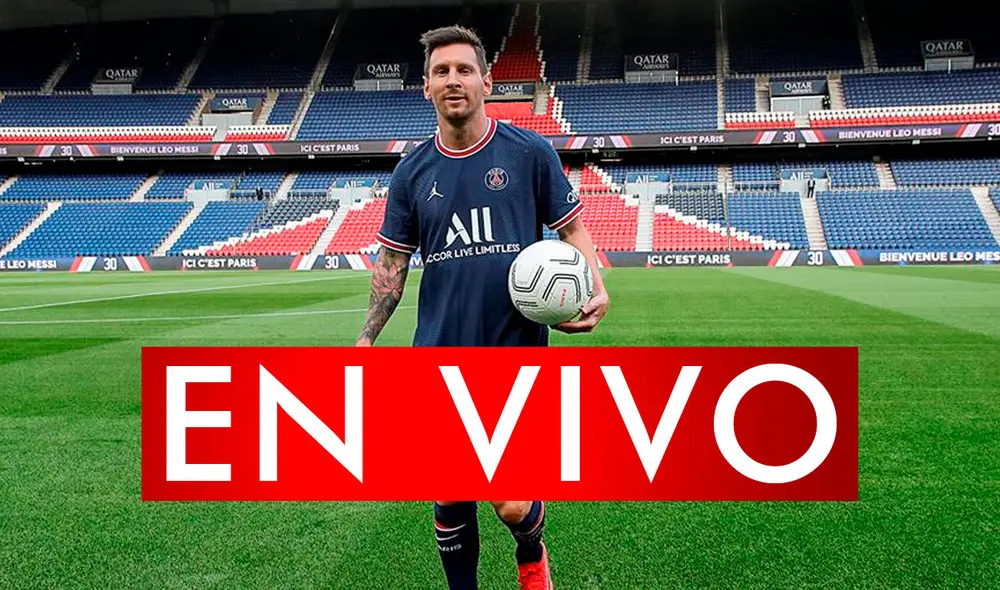 Lionel Messi usará la dorsal '30' en el Parque de los Príncipes por las próximas dos temporadas. Foto: PSG Lionel Messi usará la dorsal '30' en el Parque de los Príncipes por las próximas dos temporadas. Foto: PSG