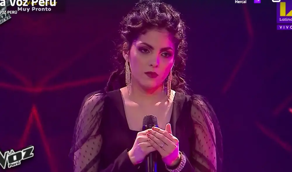 En la última edición de La voz Perú, la concursante Oriana sorprendió a los entrenadores tras dejar de cantar. Foto: captura/Latina En la última edición de La voz Perú, la concursante Oriana sorprendió a los entrenadores tras dejar de cantar. Foto: captura/Latina