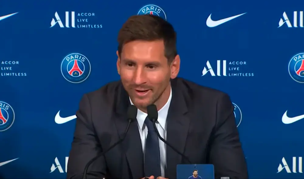 Messi fue claro en que buscará campeonar con el PSG. Foto: captura de YouTube