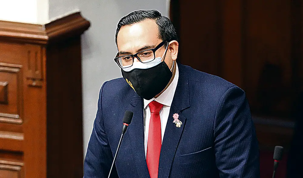 Con detalle. Jerí, vocero de SP, indicó que se le solicitó a Guido Bellido que sea preciso en el plan de los primeros 100 días. Foto: difusión