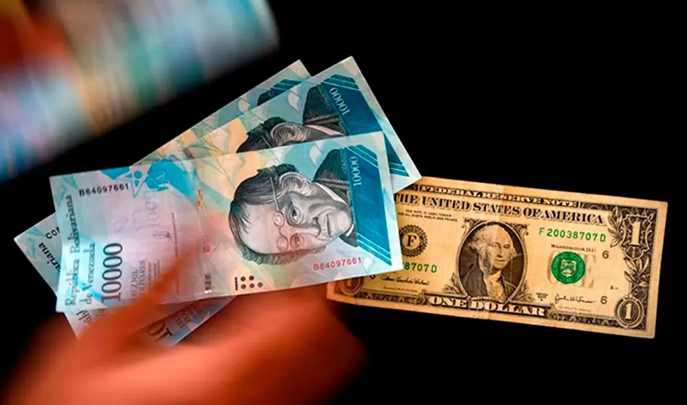 Precio del dólar en Venezuela, según página Dolar Today. Foto: AFP Precio del dólar en Venezuela, según página Dolar Today. Foto: AFP