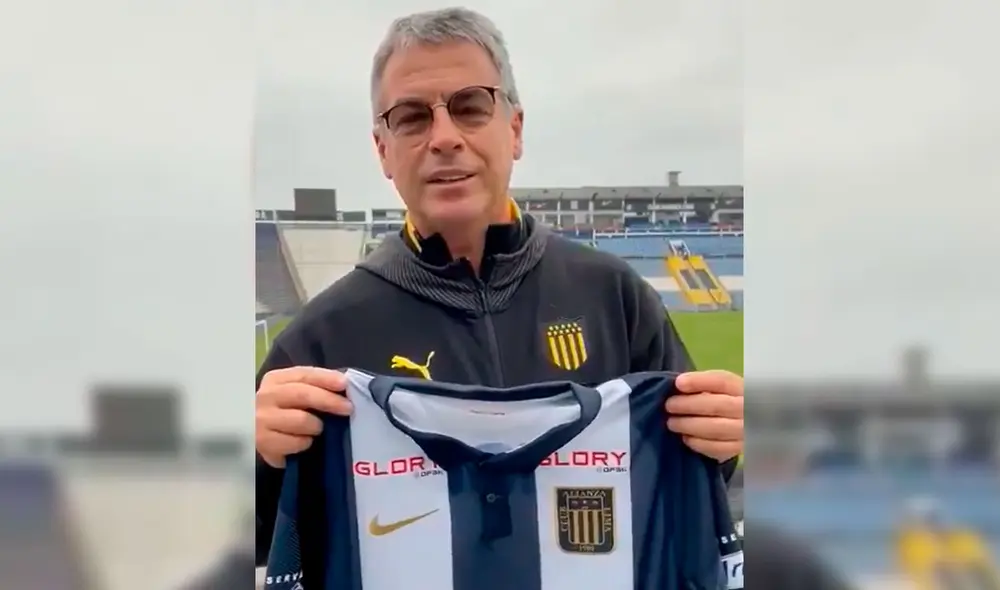 Pablo Bengoechea visitó Matute antes del encuentro ante Sporting Cristal. Foto: Twitter