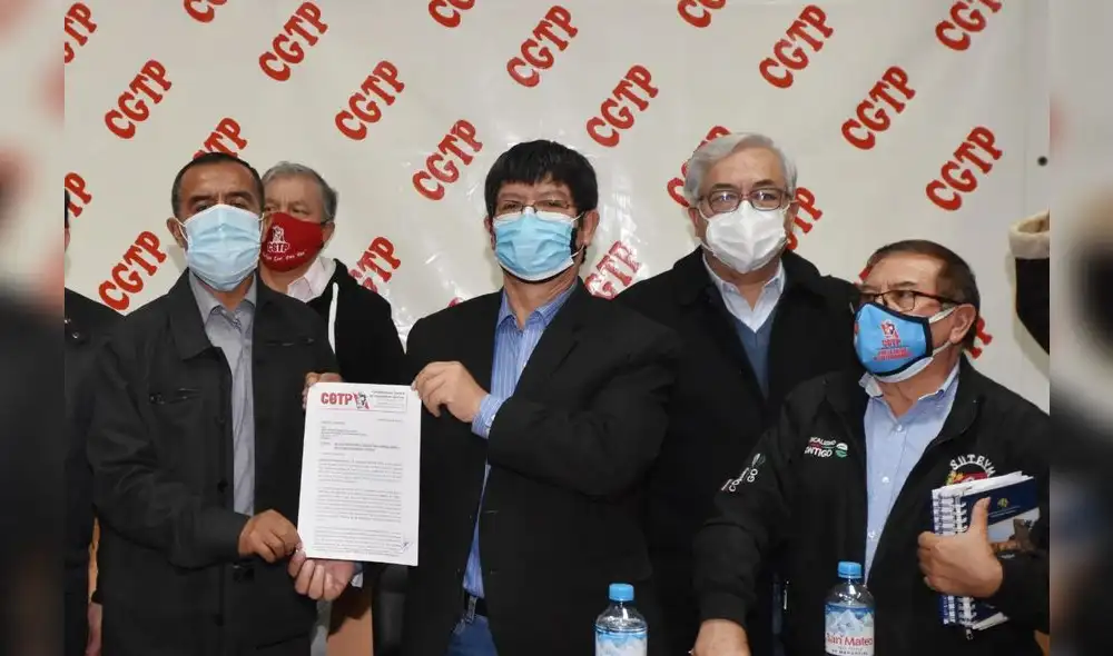 Sindicato se reunió con minsitro Iver Maraví.