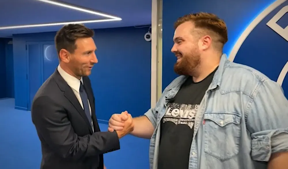 Lionel Messi atendió a distintos medios tras ser presentado por el PSG. Foto: captura de Twitch