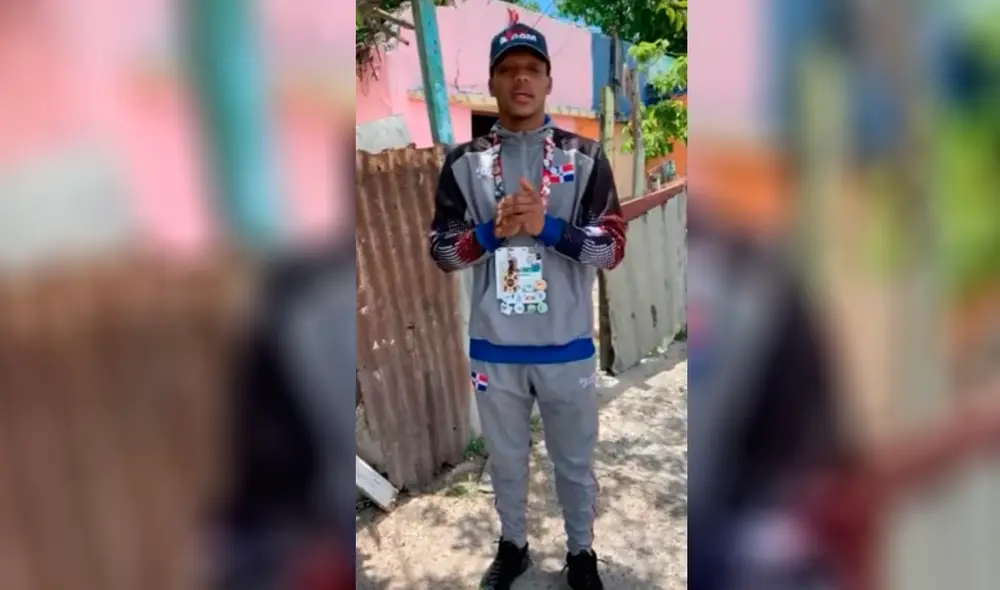 Euri Cedeño Martínez llegó a su país el 10 de agosto y solicita ayuda al presidente Abinader para conseguir una nueva vivienda. Foto: Facebook