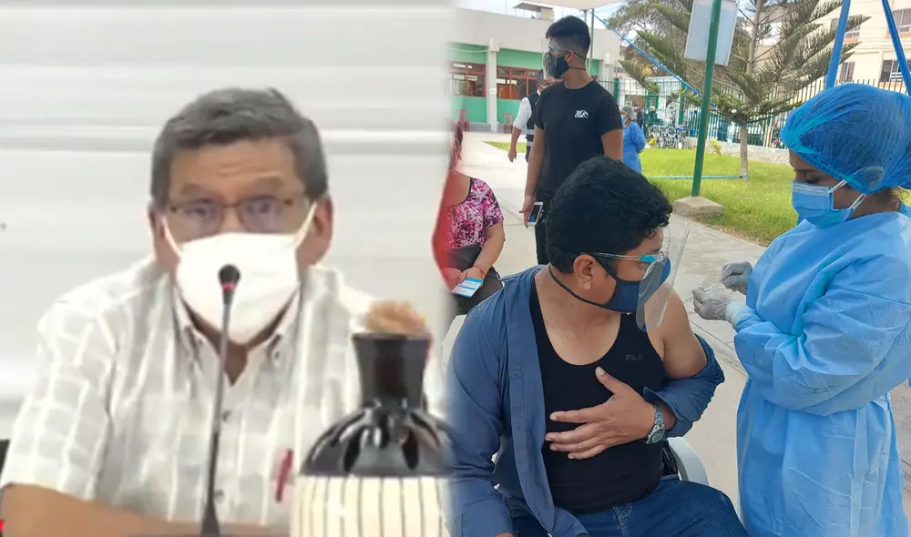 Ministro de Salud aseguró que intensificarán el proceso de vacunación en el país ante una eventual tercera ola. Foto: composición La República Ministro de Salud aseguró que intensificarán el proceso de vacunación en el país ante una eventual tercera ola. Foto: composición La República