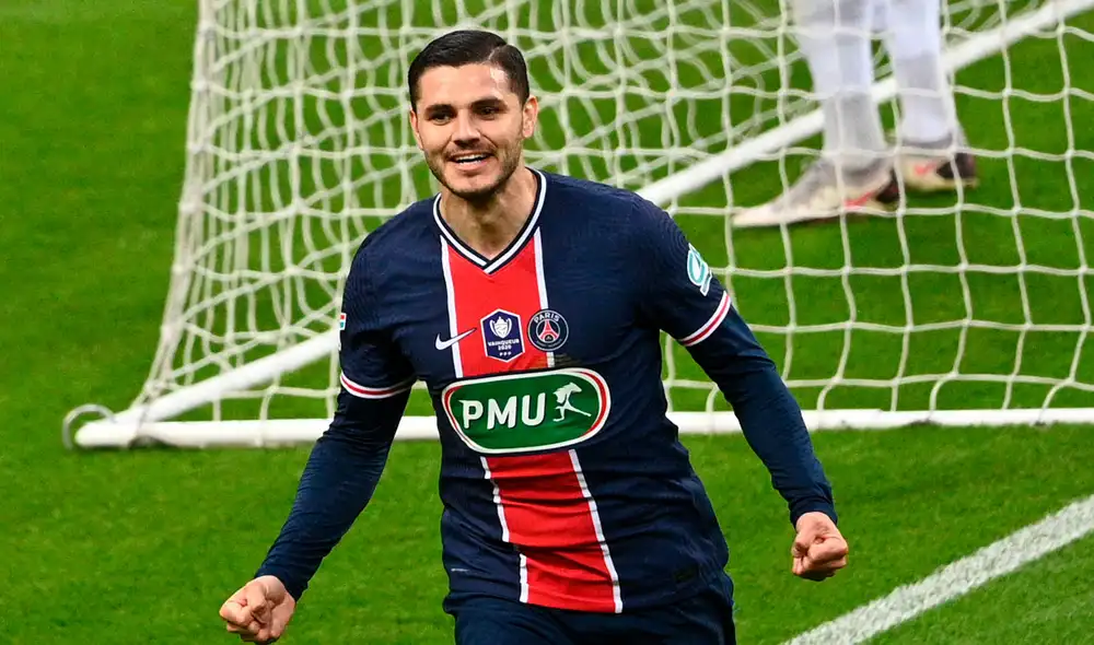 Mauro Icardi tiene un sueldo actual de 10 millones de euros. Foto: AFP