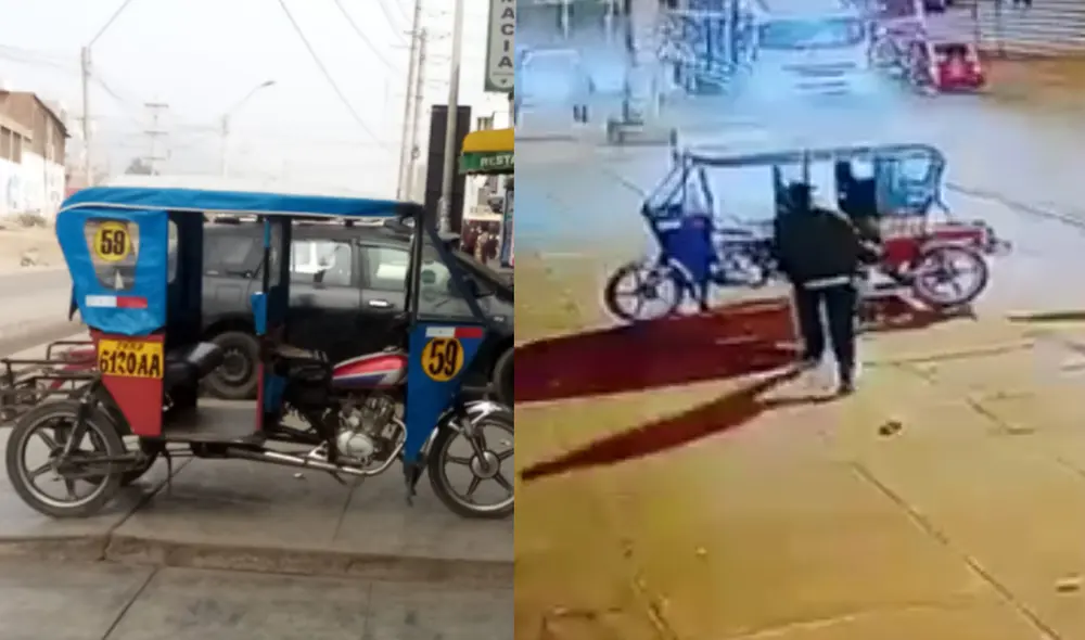 Agraviado pide a la Policía revisar las cámaras para identificar al ladrón. Foto: captura de video Agraviado pide a la Policía revisar las cámaras para identificar al ladrón. Foto: captura de video