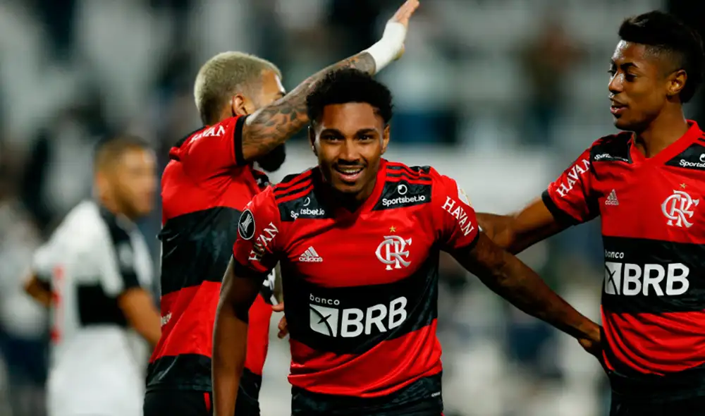 Flamengo derrotó a Olimpia por la Copa Libertadores 2021. Foto: AFP Flamengo derrotó a Olimpia por la Copa Libertadores 2021. Foto: AFP