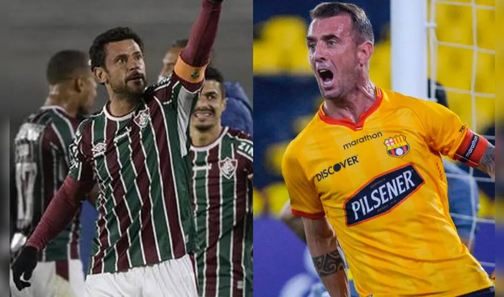 Fluminense vs. Barcelona EN VIVO juegan por los cuartos de final de la Copa Libertadores. Fotos: AFP Fluminense vs. Barcelona EN VIVO juegan por los cuartos de final de la Copa Libertadores. Fotos: AFP