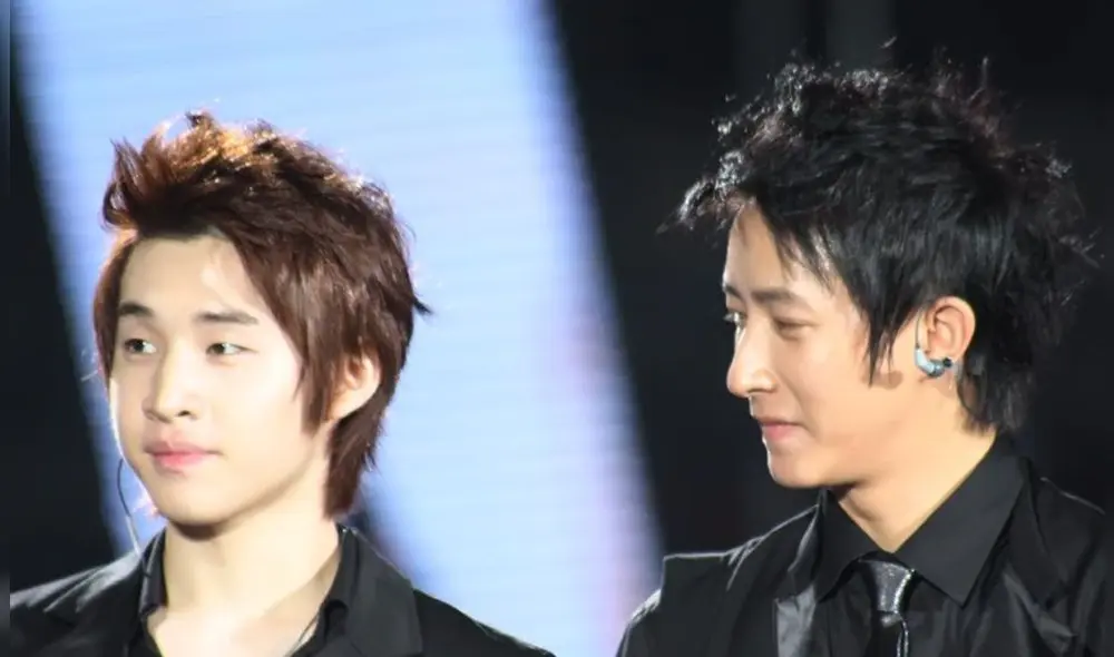 Henry Lau y Hangeng fueron compañeros en la subunidad SUPER JUNIOR M. Ahora, ambos son capitanes de Street dance of China 4. Foto: SM