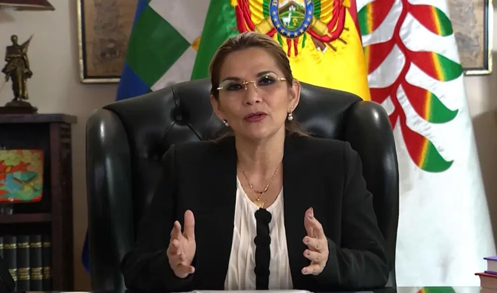 Esta situación se dio a siete días de que la justicia boliviana ampliara seis meses más la detención preventiva de Áñez. Foto: EFE