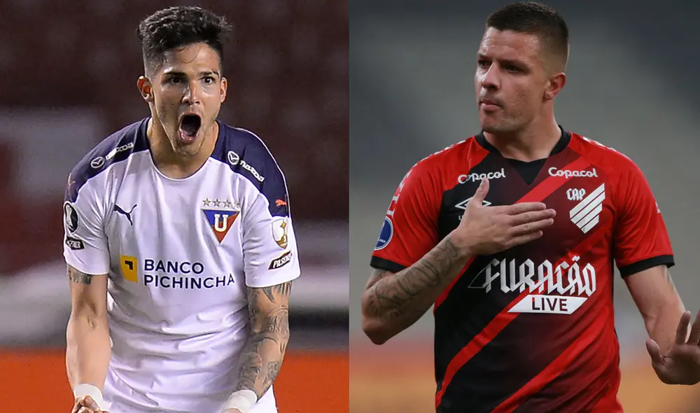 El duelo LDU Quito vs. Athletico Paranaense inicia a las 5.15 p. m. (hora de Perú y Ecuador). Foto: composición/AFP El duelo LDU Quito vs. Athletico Paranaense inicia a las 5.15 p. m. (hora de Perú y Ecuador). Foto: composición/AFP
