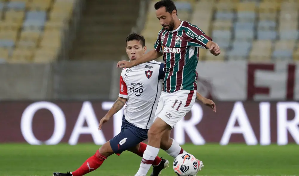 Fluminense clasificó a cuartos tras vencer 3-0 a Cerro Porteño en el global. Foto: AFP Fluminense clasificó a cuartos tras vencer 3-0 a Cerro Porteño en el global. Foto: AFP