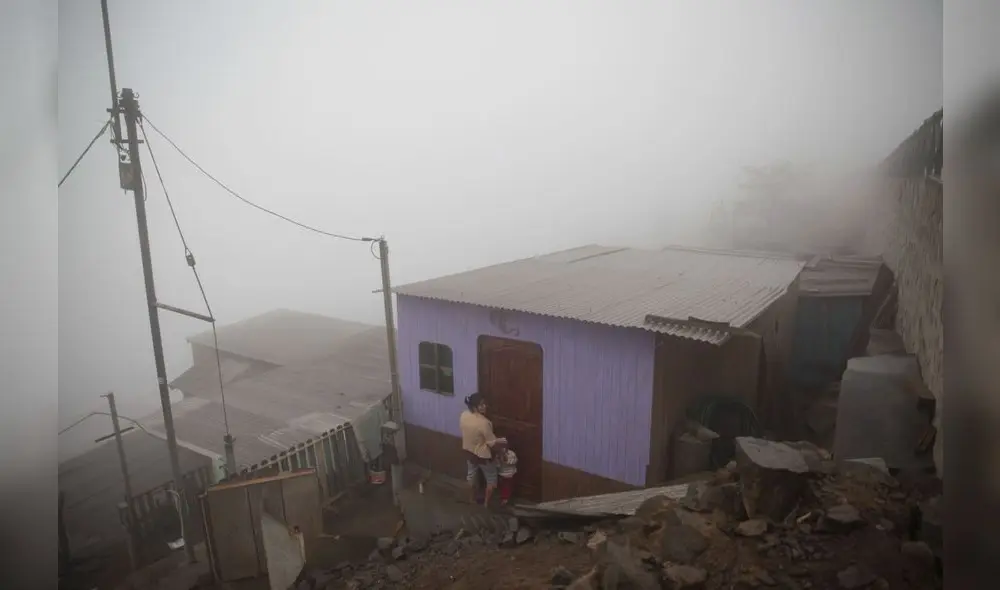 En Ticlio chico (Villa María del Triunfo), la humedad puede llegar al 100%, según Senamhi. Foto: refencial /GLR