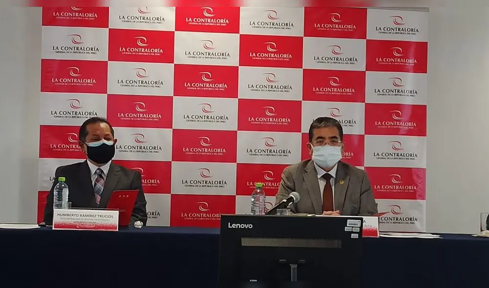 Contralor Nelson Shack se reunió hace unos días con el presidente Pedro Castillo. Foto: URPI-GLR