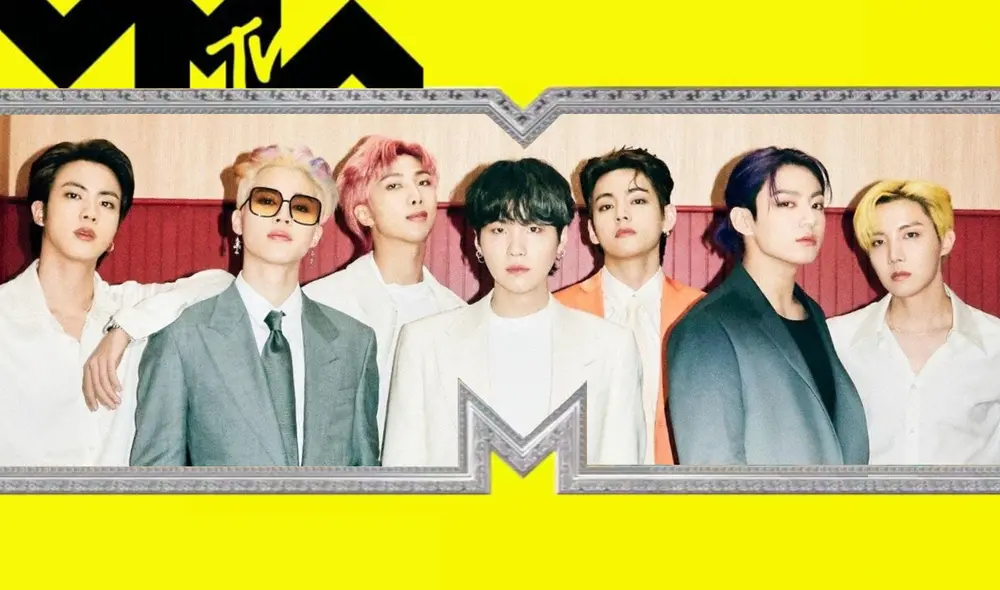 BTS es el grupo más nominado a los MTV Video Music Awards 2021. Foto: composición La República / MTV / Big Hit Music