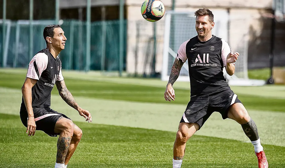 Di María, Lionel Messi.