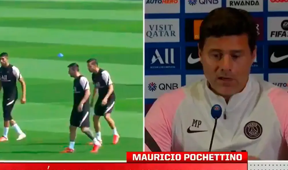 Mauricio Pochettino se refirió al estado de Lionel Messi. Foto: Sports Center Mauricio Pochettino se refirió al estado de Lionel Messi. Foto: Sports Center