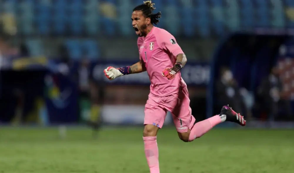 El último partido de Gallese con la selección peruana fue en la Copa América. Foto: EFE