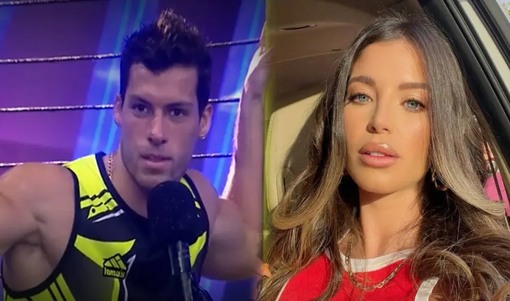 Patricio Parodi y Flavia Laos formalizaron su relación en 2018. Foto: captura América TV, Flavia Laos/Instagram