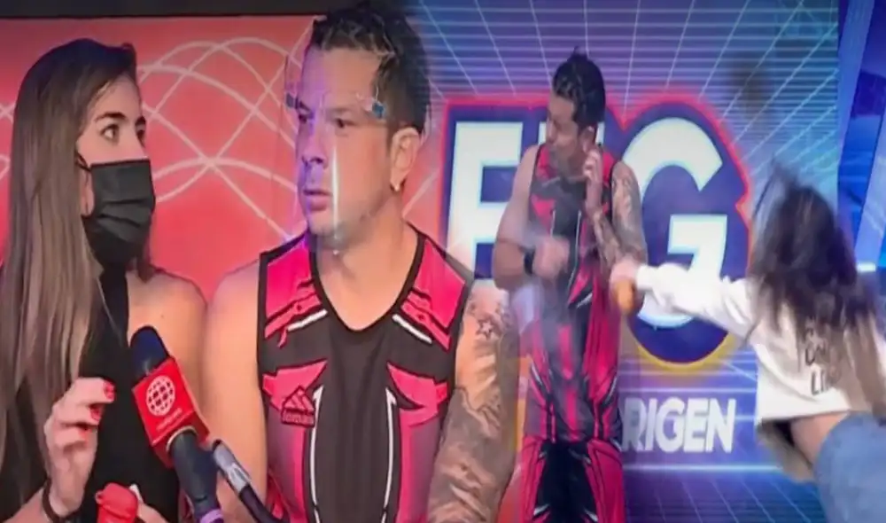 Mario Hart se sorprendió por la actitud de Korina Rivadeneira. Foto: captura América TV