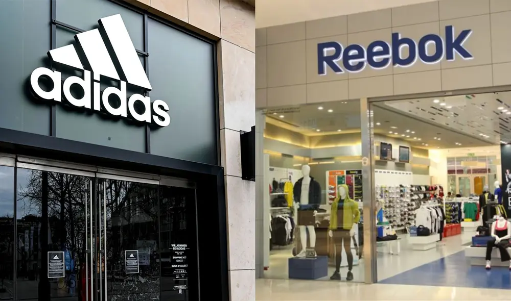 Adidas compró la marca Reebok en 2006 por 3.800 millones de euros. Foto: composición /difusión
