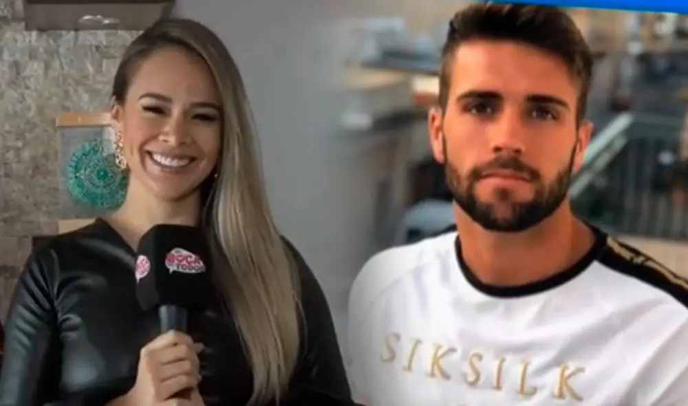 La influencer estaría dándose una nueva oportunidad en el amor. Foto: captura/América TV La influencer estaría dándose una nueva oportunidad en el amor. Foto: captura/América TV