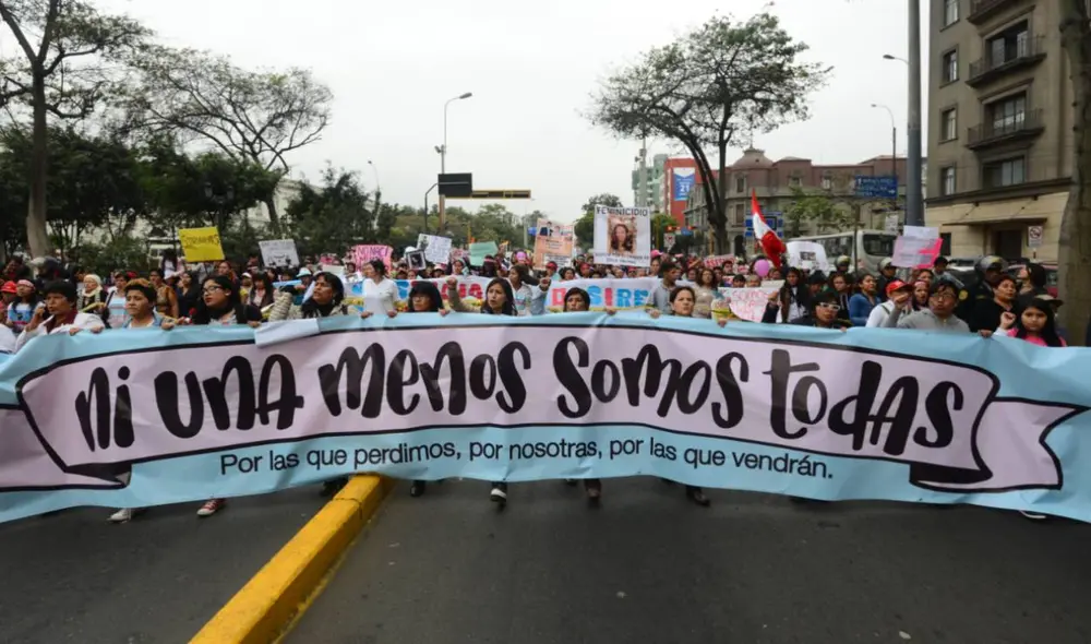 Ni Una Menos: miles marcharon contra la violencia hacia la mujer. Foto: difusión