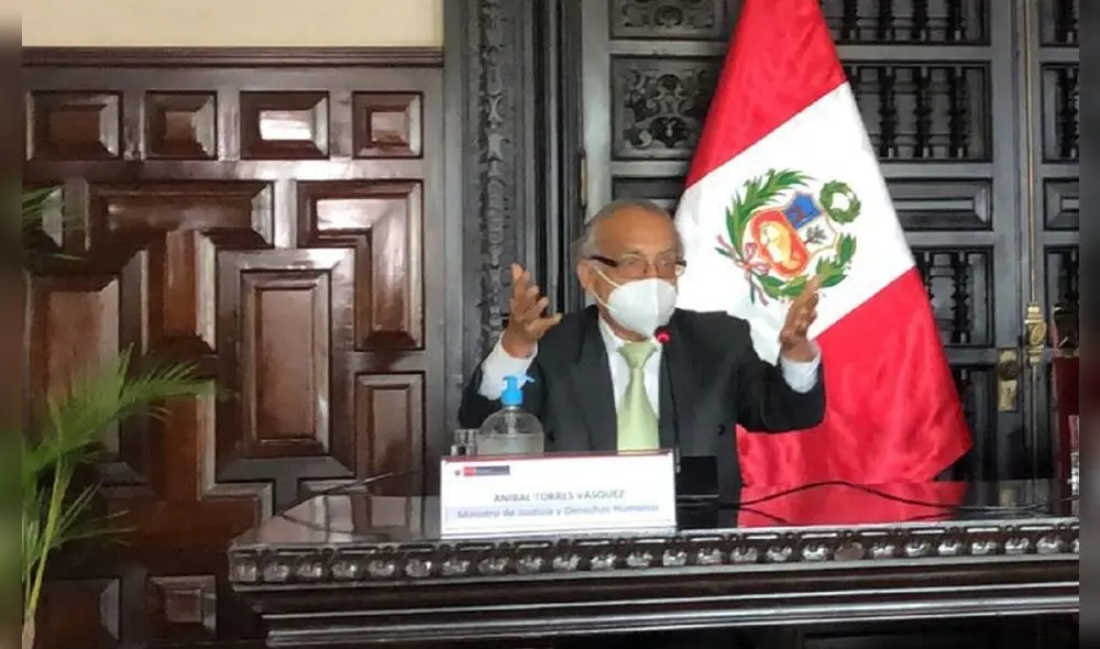 El ministro explicó que los hechos ocurrieron cuando él se encontraba en Piura con el presidente, el titular de la PCM y los demás ministros. Foto: Gianella Aguirre/URPI-LR El ministro explicó que los hechos ocurrieron cuando él se encontraba en Piura con el presidente, el titular de la PCM y los demás ministros. Foto: Gianella Aguirre/URPI-LR