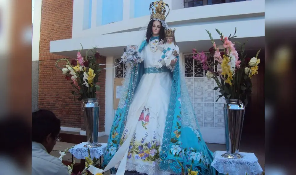 Huamachuco sacará en procesión a la virgen de Alta Gracia. Foto: Facebook / Hermandad Virgen