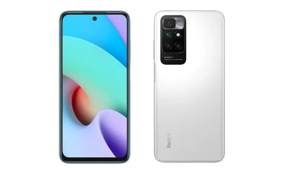 El Redmi 10 también contará con un escáner de huellas dactilares. Foto: GSMArena