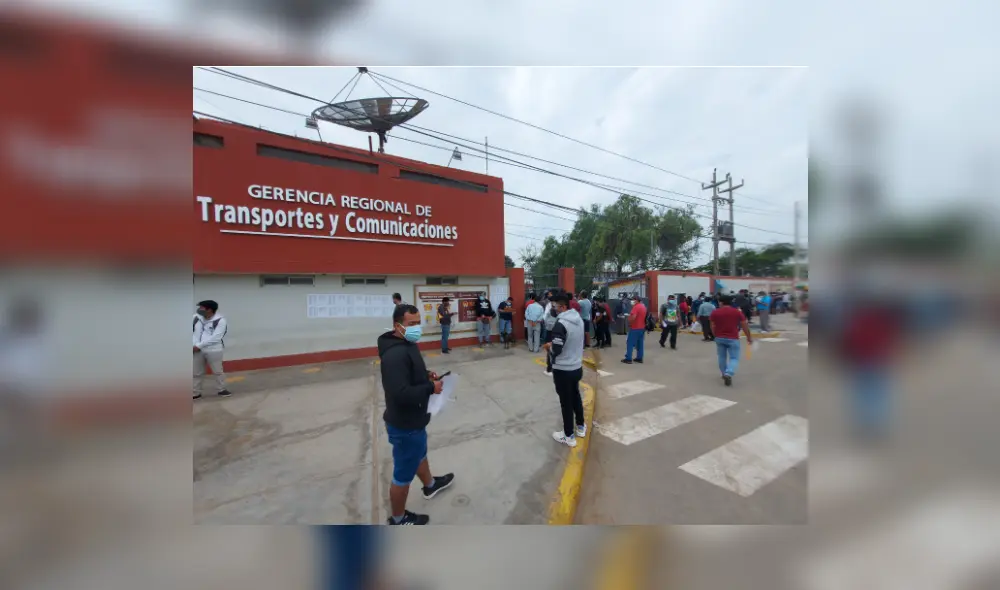 La Contraloría solicitó a la Gerencia Regional de Transportes tomar acciones correctivas. Foto: La República La Contraloría solicitó a la Gerencia Regional de Transportes tomar acciones correctivas. Foto: La República