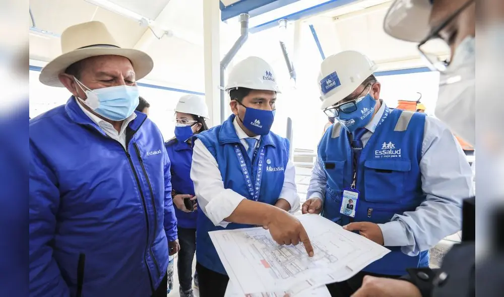 Implementará mejores nosocomios, asegura presidente de EsSalud. Foto: EsSalud Implementará mejores nosocomios, asegura presidente de EsSalud. Foto: EsSalud
