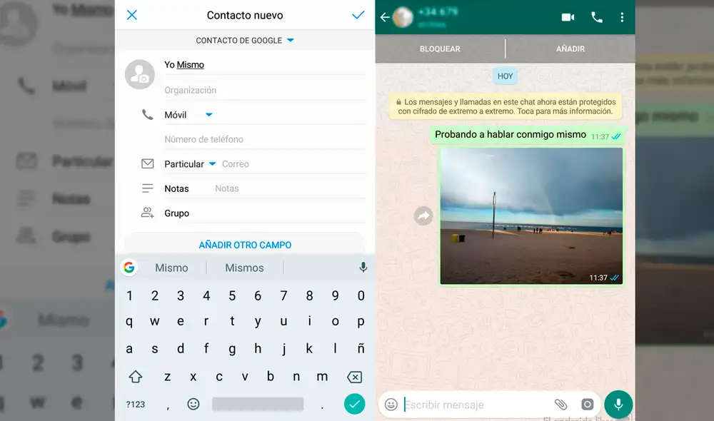 Hay tres los métodos que puedes usar para crear un chat personal. Foto: El Español.