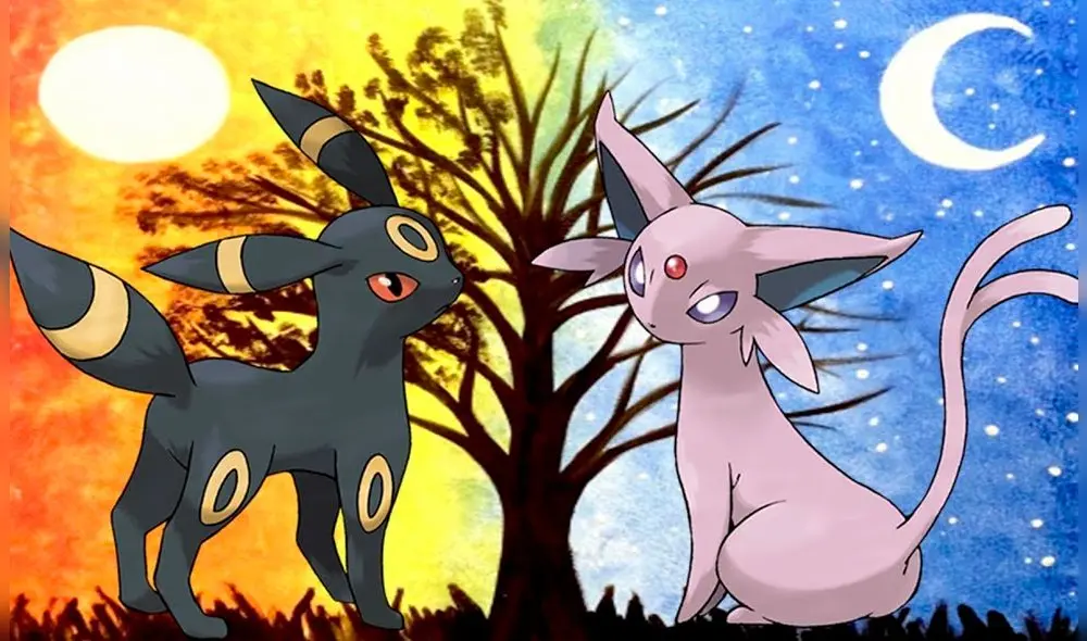 Espeon aprenderá Psíquico y Umbreon Bola Sombra durante el Community Day de Eevee en Pokémon GO. Foto: Rock Daniel