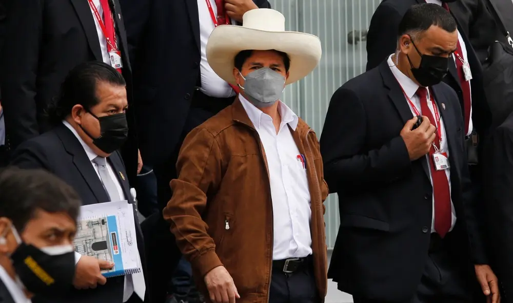 Pedro Castillo asumió la presidencia de la República del Perú el pasado 28 de julio. Foto: Carlos Félix/La República Pedro Castillo asumió la presidencia de la República del Perú el pasado 28 de julio. Foto: Carlos Félix/La República